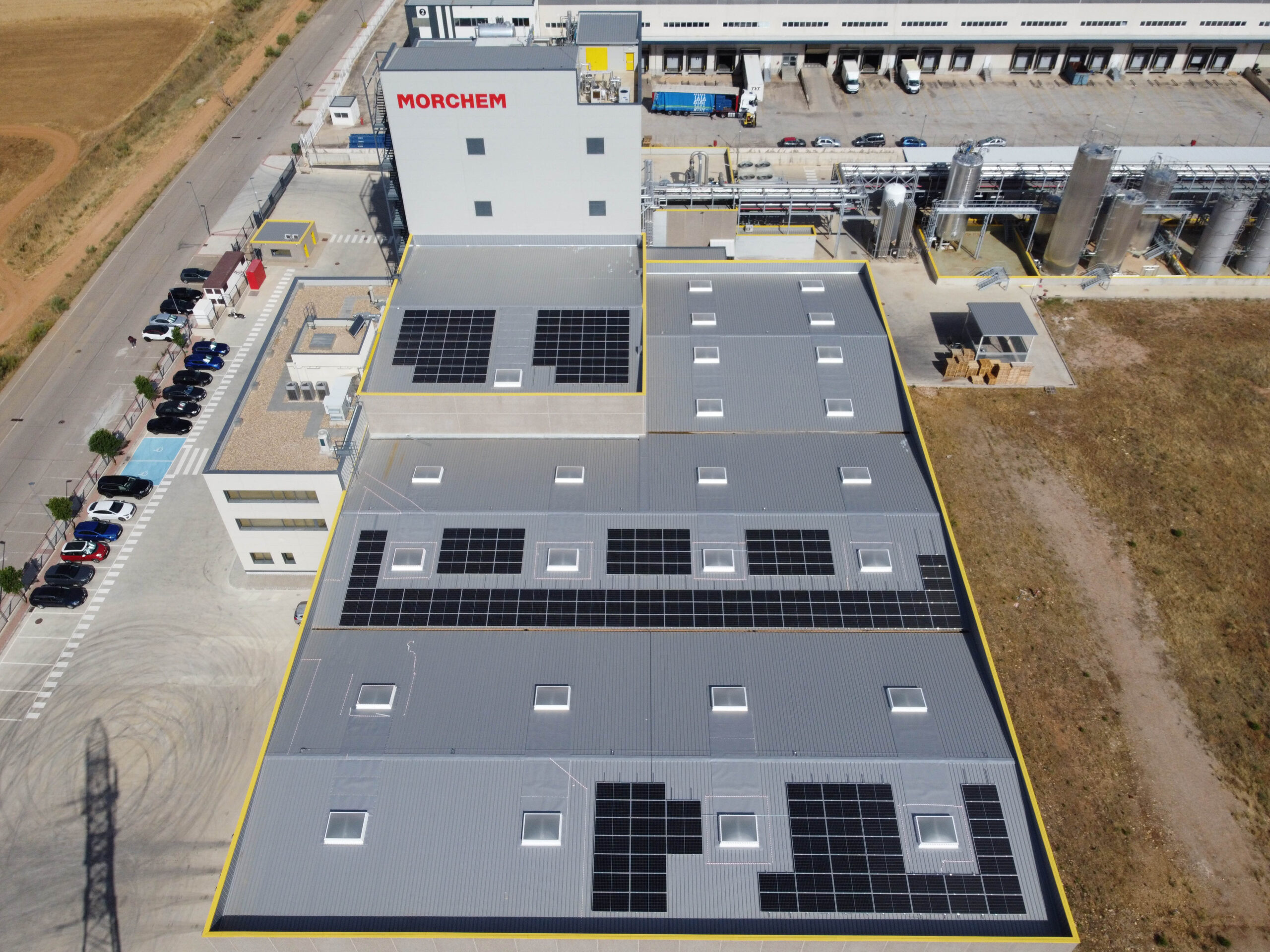 Opengy pone en marcha una instalación de autoconsumo fotovoltaico de 123 kWp para Morchem en Guadalajara